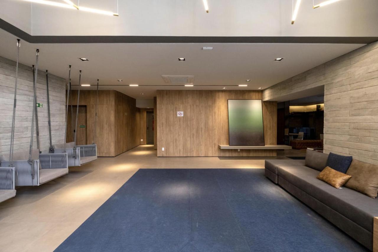 Studio Automatizado Luxo Andar Alto São Paulo Buitenkant foto