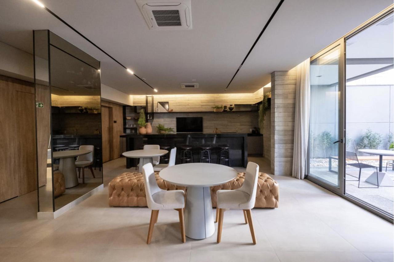 Studio Automatizado Luxo Andar Alto São Paulo Buitenkant foto
